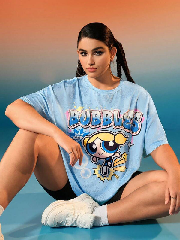 Cool Bubbles Oversized Tee