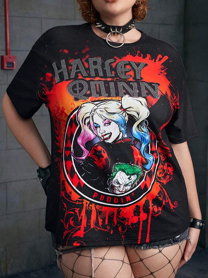 Hot Harley Queen Oversized Tee