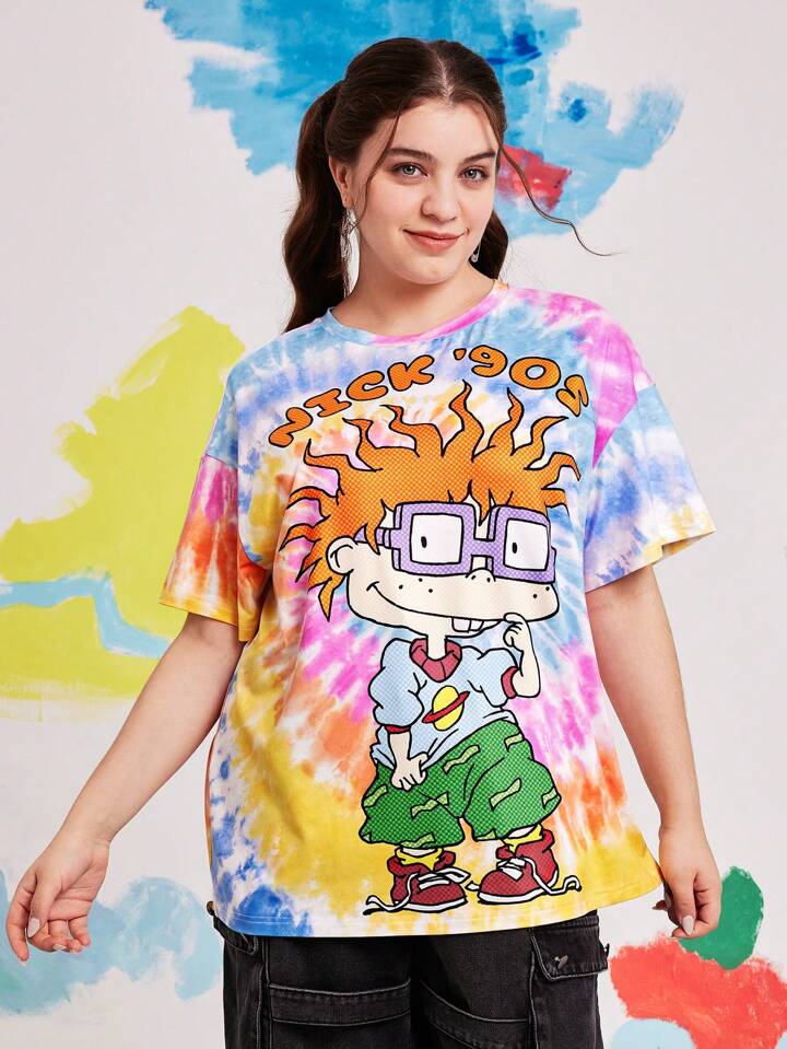 Trendy 90's Queen Oversized Tee