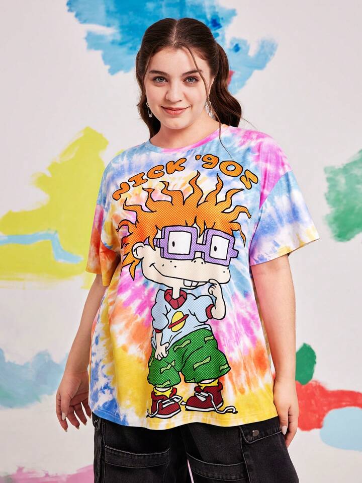 Trendy 90's Queen Oversized Tee