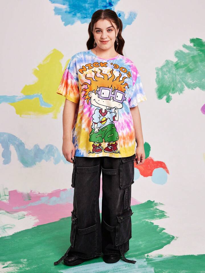 Trendy 90's Queen Oversized Tee