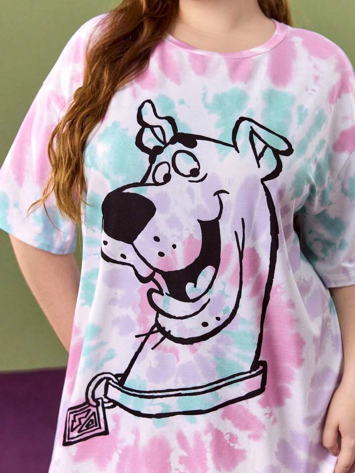 Cute Scooby Oversized Long Tee