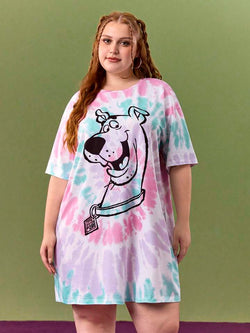 Cute Scooby Oversized Long Tee