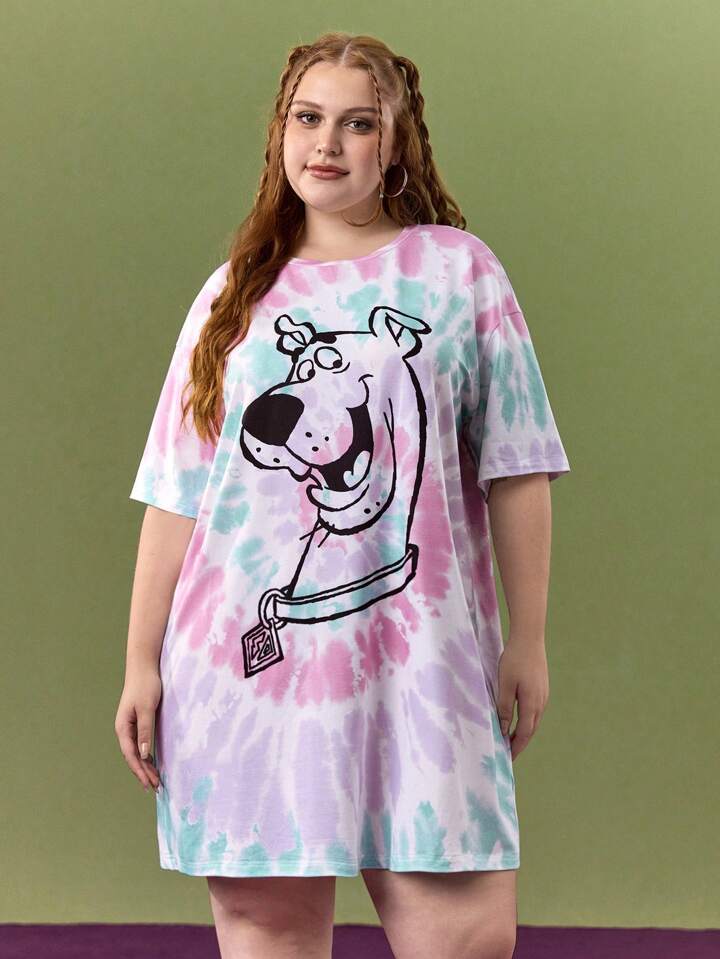 Cute Scooby Oversized Long Tee