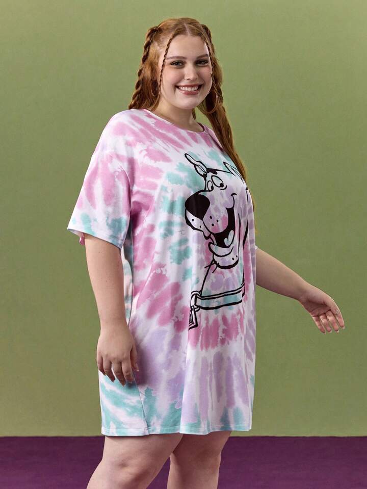 Cute Scooby Oversized Long Tee