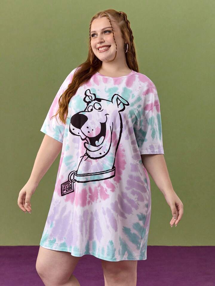 Cute Scooby Oversized Long Tee