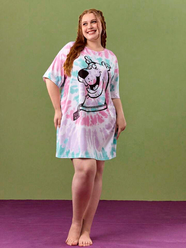 Cute Scooby Oversized Long Tee