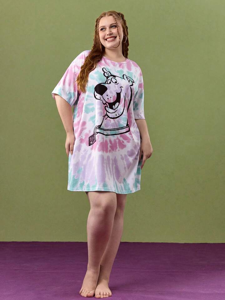 Cute Scooby Oversized Long Tee