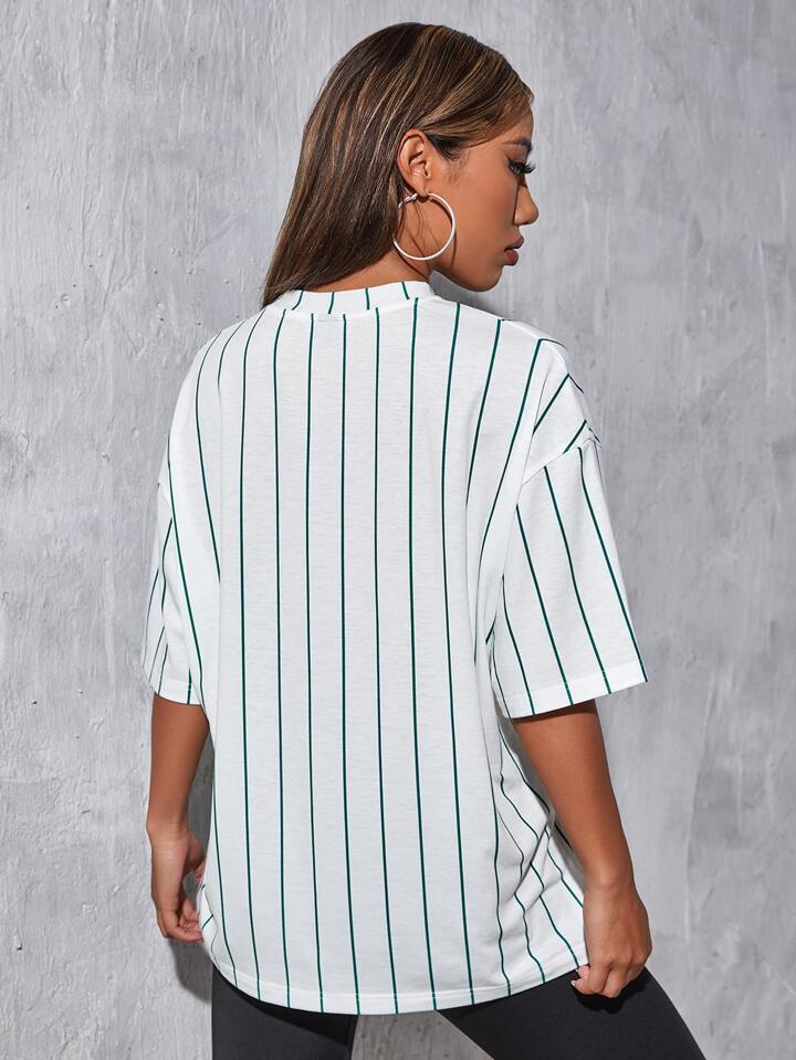 Baseball  Oversized Tee