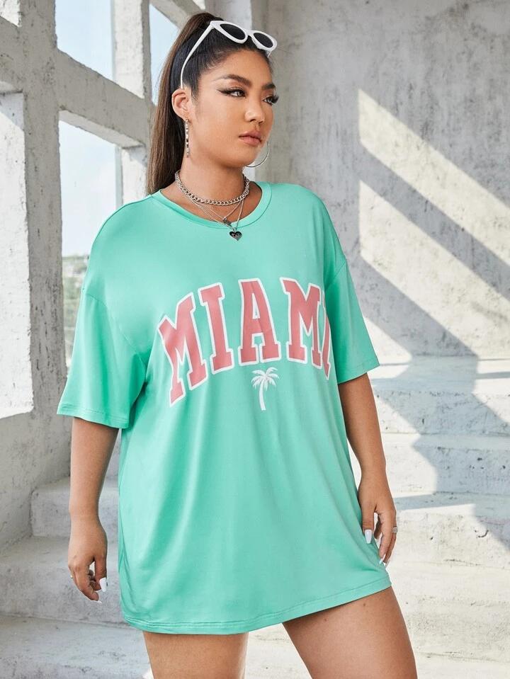 Miami Oversized Tee (C-Green)