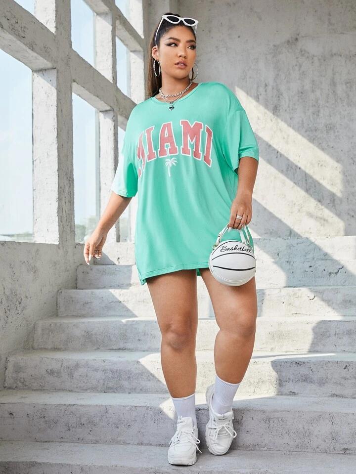 Miami Oversized Tee (C-Green)