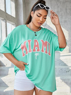 Miami Oversized Tee (C-Green)