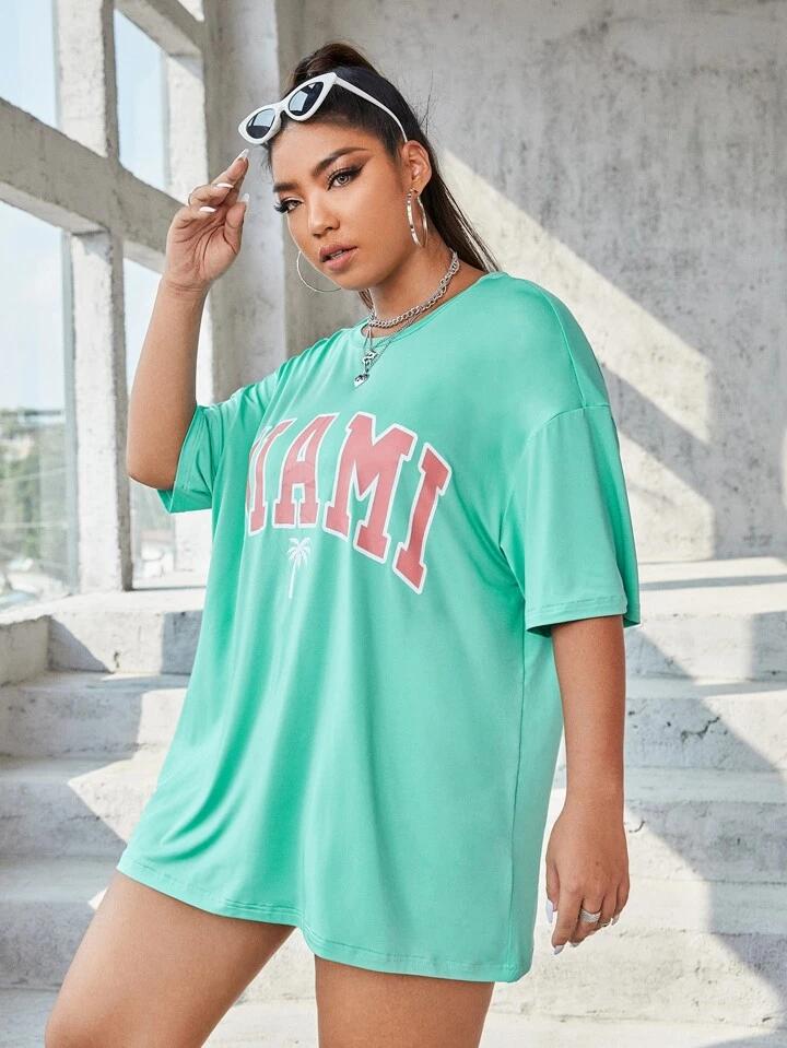 Miami Oversized Tee (C-Green)